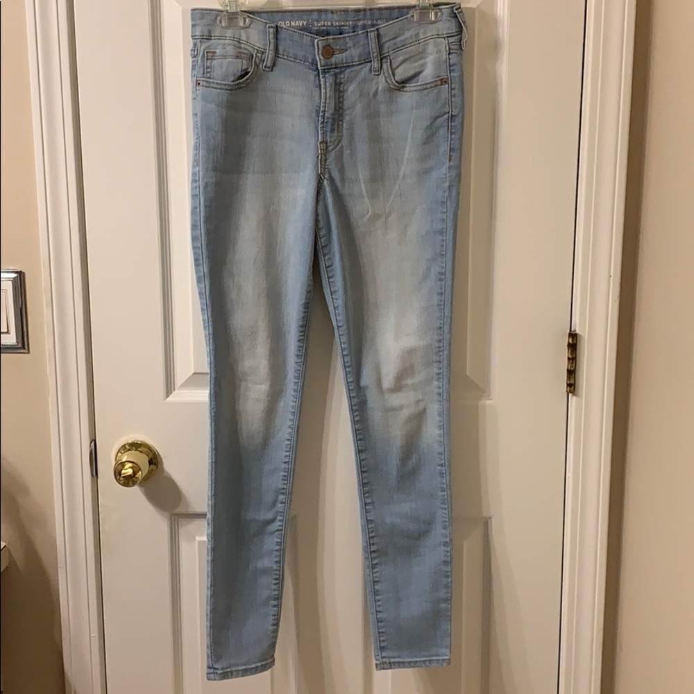 Old Navy Super Skinny Mid-Rise Jeans